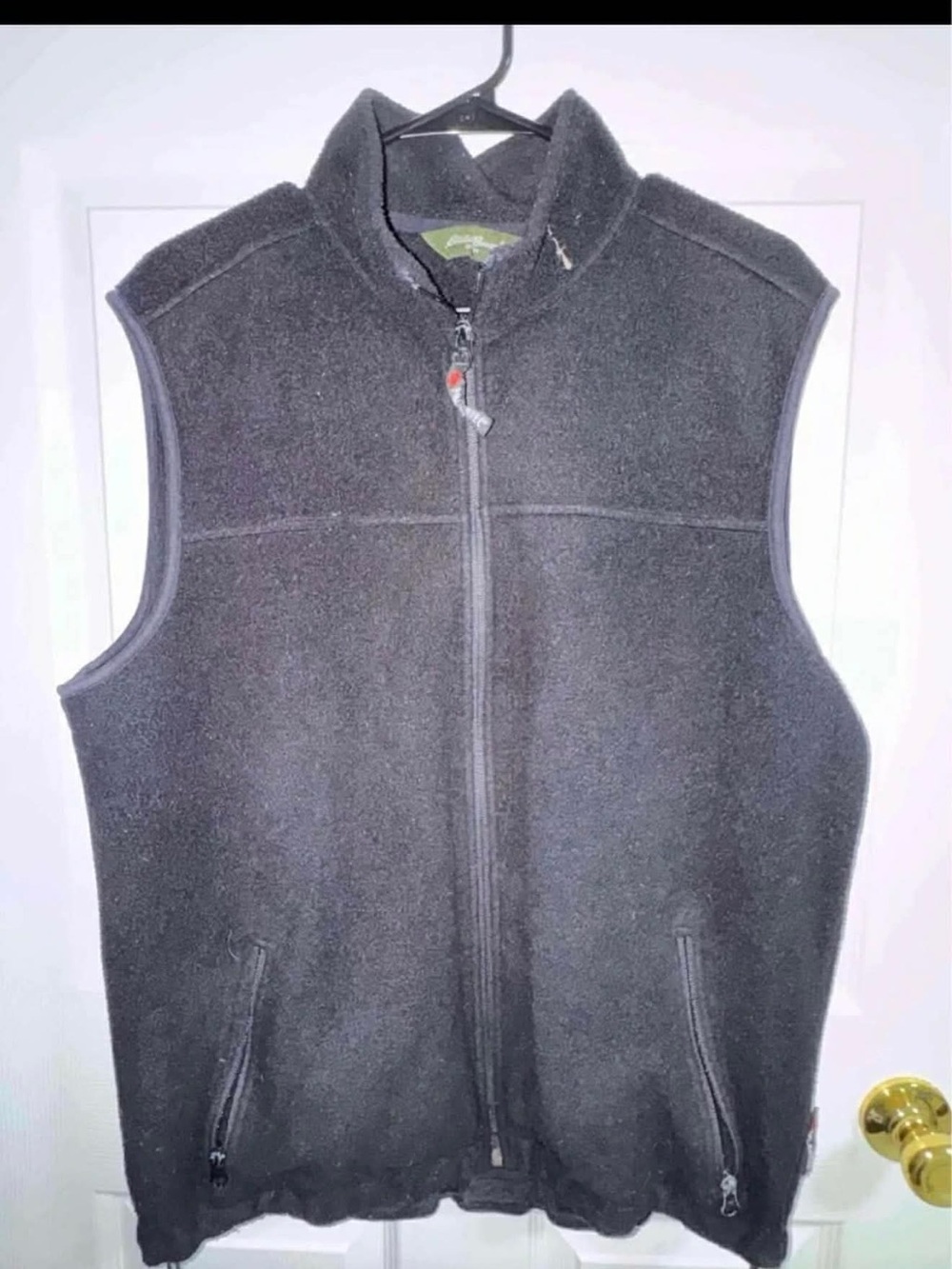 Eddie Bauer Black Fleece Full-Zip Vest